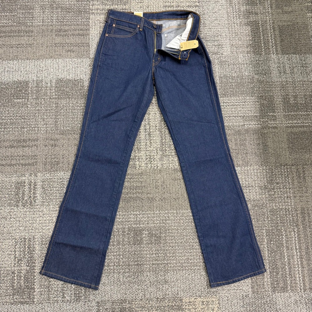 Levi's 537 Western Bootcut Jeans Mens 32x36 Dark Wash Denim Cowboy